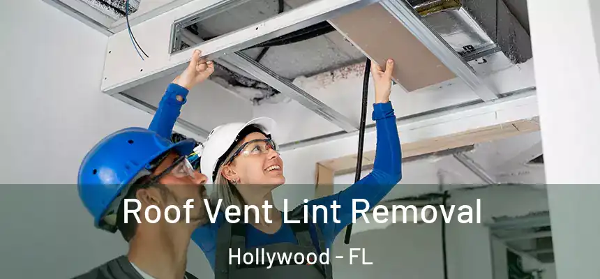 Roof Vent Lint Removal Hollywood - FL